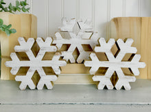 Load image into Gallery viewer, Chunky Snowflake
