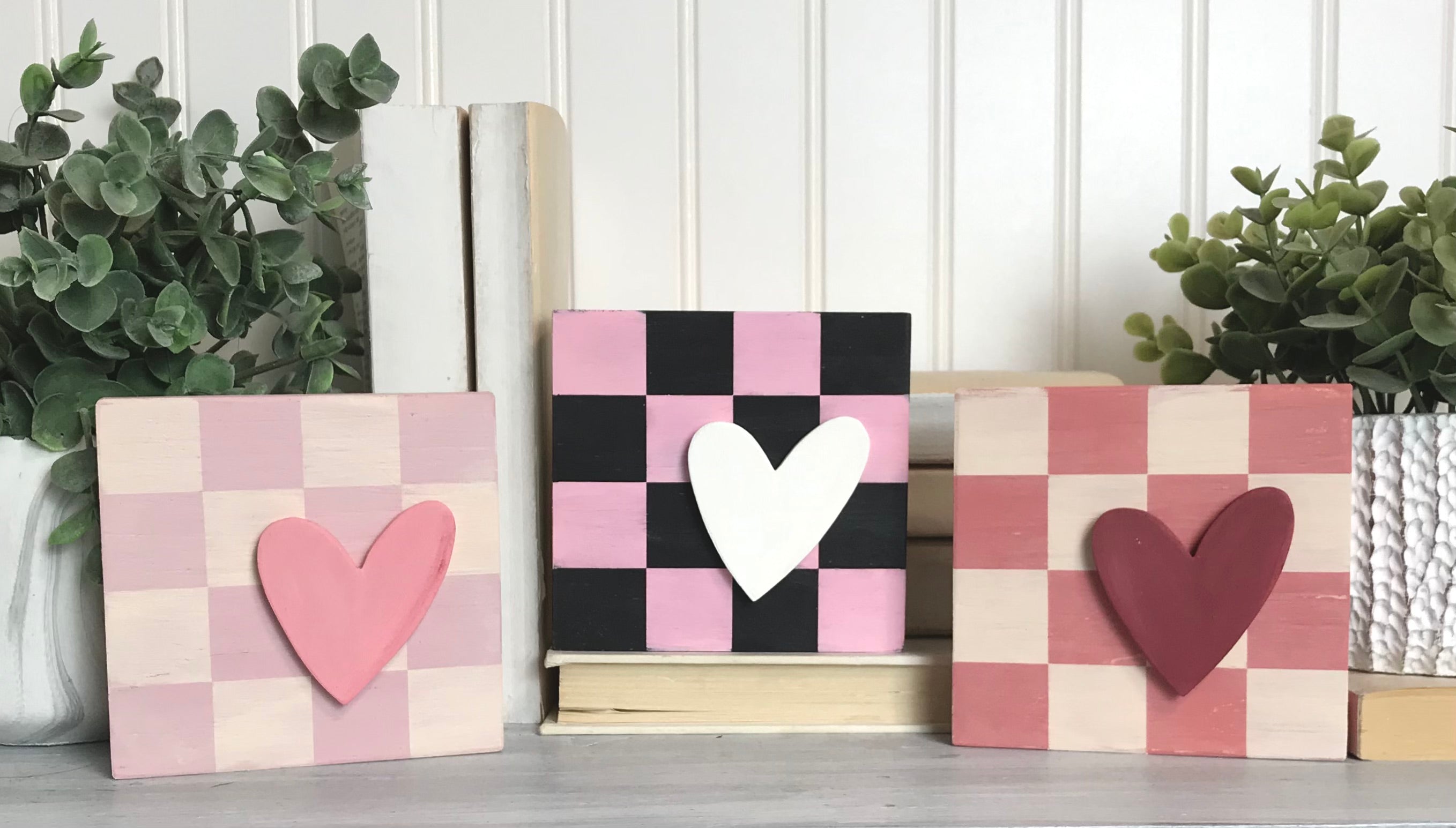Checkerboard Signs – Little Gray House